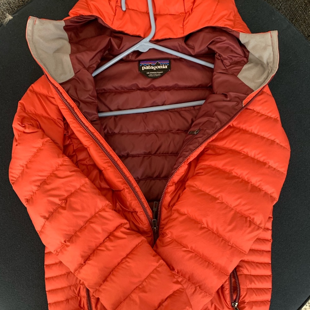 Patagonia women’s down sweater hoody